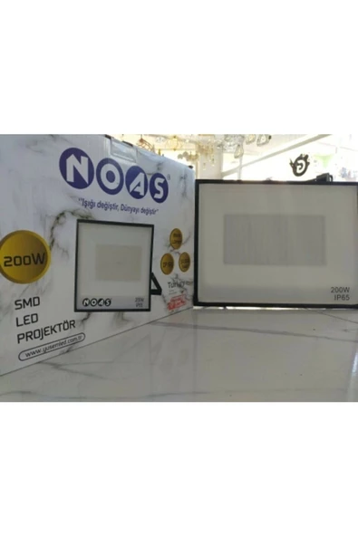 Noas Led Ac Aydınlatma Kaliteli 200watt Led Projektör Uyumlu