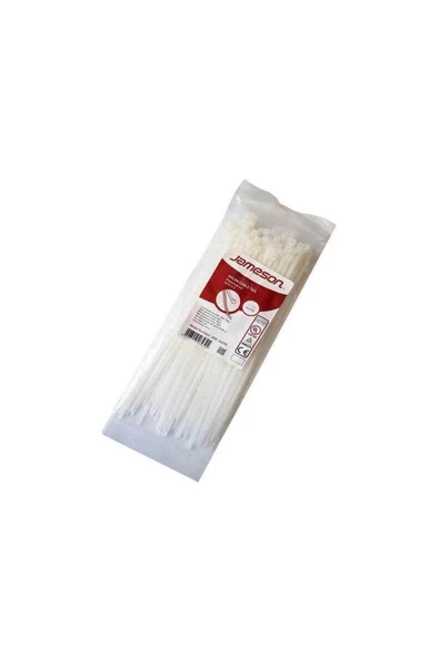 Jameson 2.5x150mm Beyaz Kablo Bağı ( 1000 Adet ) - 2