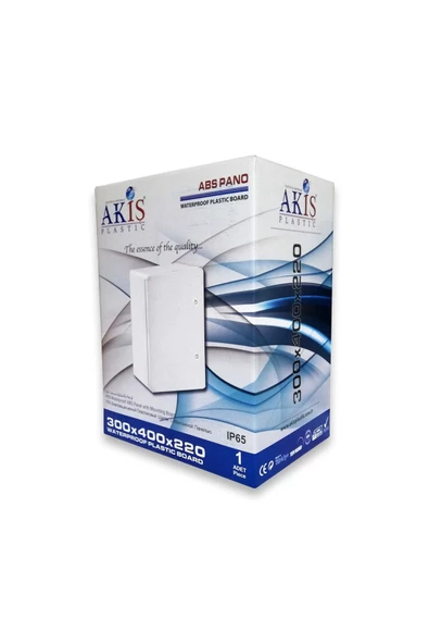 Akiş Akab-300220 Opak Kapaklı Abs Plastik Elektrik Panosu (30X40X22 CM) - 5