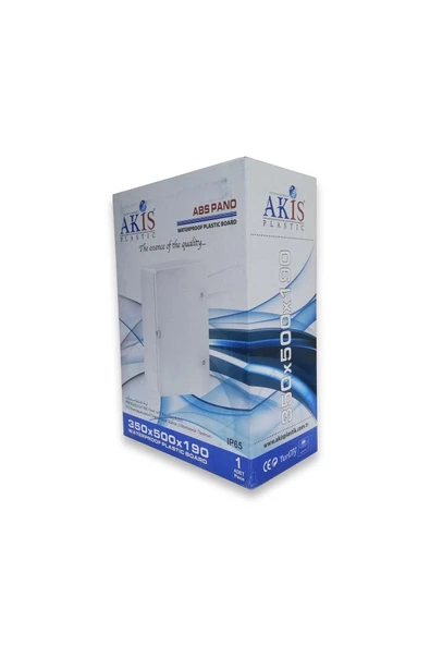 Akiş Akab-350190 Opak Kapaklı Abs Plastik Elektrik Panosu (35X50X19 CM) - 4