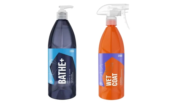 GYEON Set: Bathe+ Şampuan 1000 ml + WetCoat Hızlı Cila 1000 ml SET