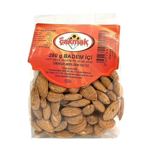 Çakmak Badem İçi 250 gr