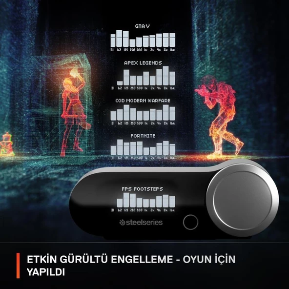 SteelSeries Arctis Nova Pro Beyaz Kablolu/Kablosuz Kulak Üstü Oyuncu Kulaklığı Teşhir - Resim 4