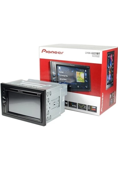 PIONEER DMH-G221BT 6,2" Double Teyp Bluetooth USB Android Uyumlu