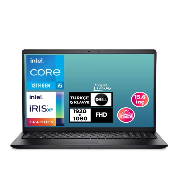 Dell Vostro 3530 i5-1334U 32GB 512GB SSD 15.6" FHD Ubuntu Taşınabilir Bilgisayar N3409PVNB3530U 003