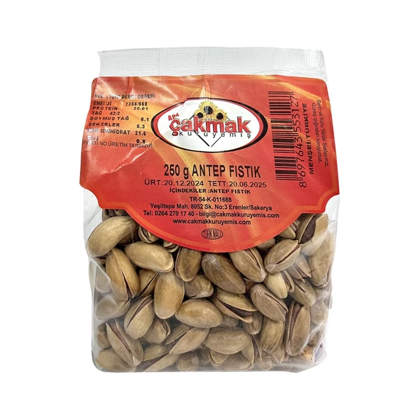 Çakmak Antep Fıstığı 250 gr