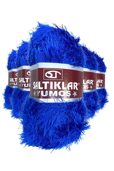 5 Adet Yumoş Sakallı El Örgü Ipi Yünü 04