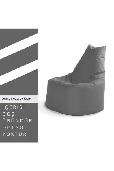 ilhanhome Impertex XL Beden Su Geçirmez Fermuarlı Armut Koltuk Kılıfı ( İçerisi Boş Ürün )