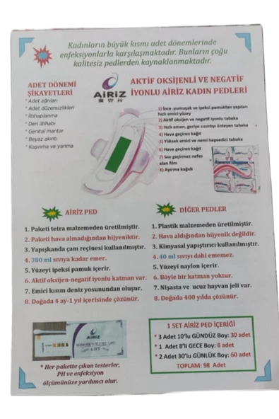 Airiz Airiz Hijyen Pedi 6'lı Set - Resim 5