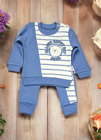 Ayıcıklı Erkek Bebek Takım - 6