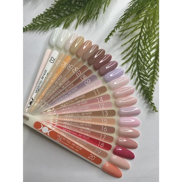 Moon Full Kalıcı Oje Yarı Şeffaf Nude Gül Kurusu No:16 - 3