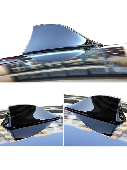 Xsara Uyumlu Balina Anten Parlak Siyah Shark (Contasız) ürün görseli