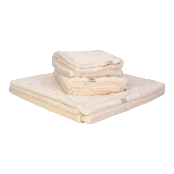 Pet Comfort Lodix  Ekru Kedi ve Köpek Battaniyesi S 70x50cm - Resim 4