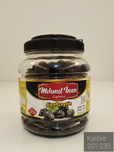 Mehmet İnan Gemlik Sofralık Siyah zeytin (XL) - 2