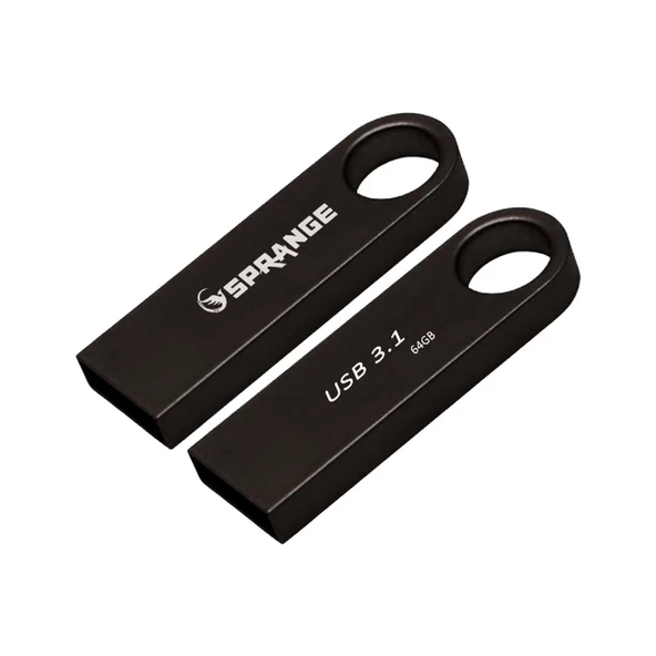 Sprange SU64 USB 3.1 Metal Kasa 64GB Flash Disk