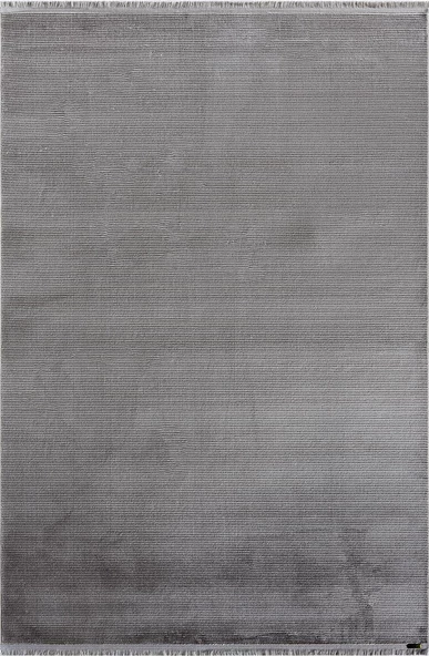 Concept 4709 Gri Halı Yumuşak Akrilik Iplik Tozuaz Modern Salon Halısı Yatak Odası Halısı Mutfak 116 X 180 GRI