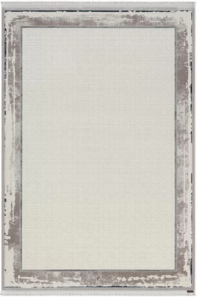 Trend Tr001m Gri Akrilik Pamuk Yumuşak Modern Mutfak Yatak Odası Salon Oturma Odası Halısı 76 X 150 GRI