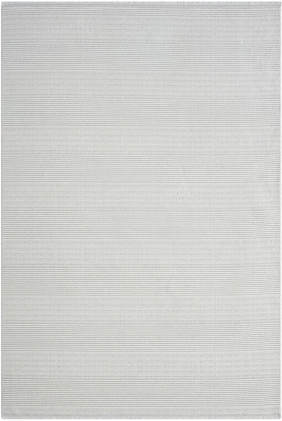 Zenith Zn007a Gri Halı Çizgi Desenli Modern Yumuşak Kadife Ince Antialerjik Salon Koridor Halısı Özel Ölçü KREM ürün görseli