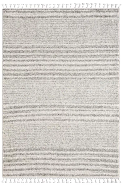 Wool Wl006a Gri Halı Sisal Bukle Dekoratif Tozsuz Antialerjik Salon Halısı Yatak Odası Koridor 100 X 200 BEJ-VIZON