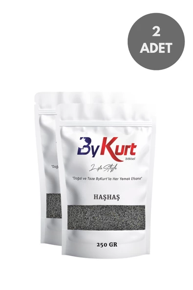 ByKurt Mavi Haşhaş Tohumu 500 GR