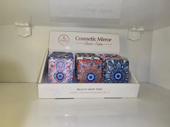 Himarry 12'li Büyüteçli Dikdörtgen Cep Aynası SST-908 - 2