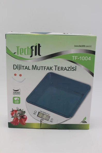Techfit Tf-1004 Hazneli Hassas Mutfak Terazisi - Mavi-45 - 2