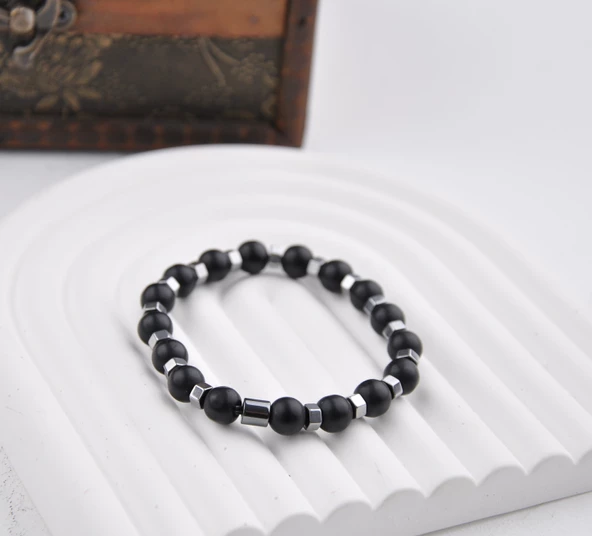 10 MM Onix Taşı Unisex Bileklik