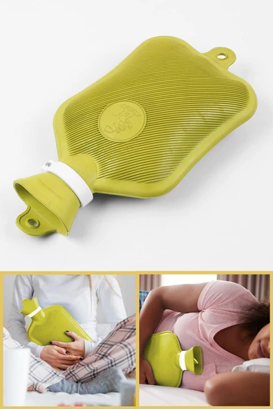 Bebelav Adalılar Kauçuk Termofor Sıcak Su Torbası Sarı 2 L - 2