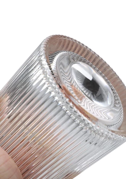 JAPAN 2li Karıştırıcı Kokteyl Bardağı - Meşrubat Bardak Takımı - Dönme Mekanizmalı- 150 ML - 2