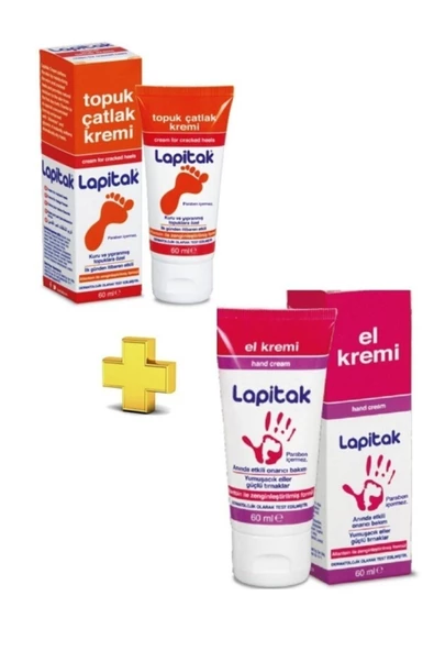 Lapitak Topuk Çatlak Kremi 60 ml - El Kremi 60 ml