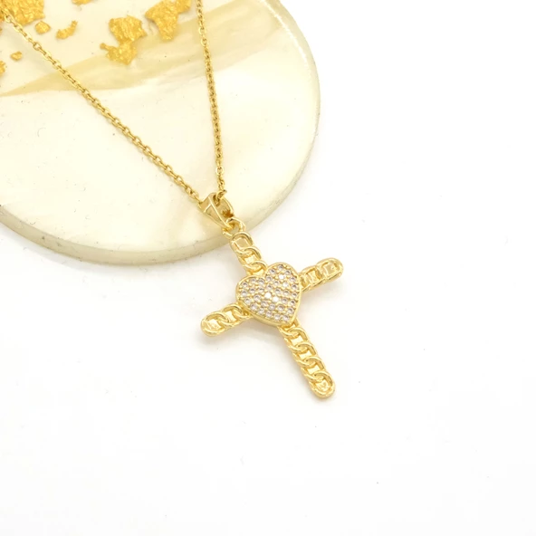 Çelik Kolye - Hac Kolye - Paslanmaz Çelik Kadın Kolye KLY-640 - Resim 2