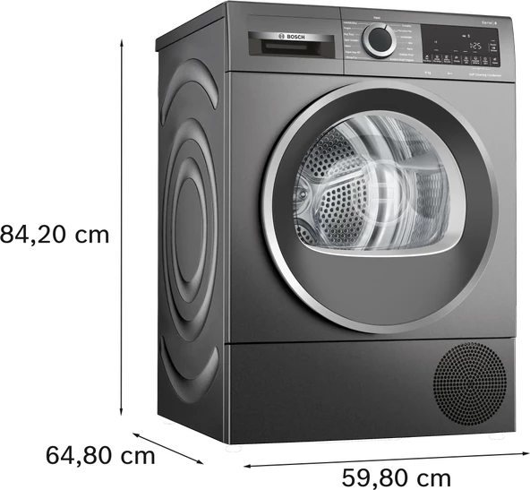 Bosch WQG2420RTR 9 kg Çamaşır Kurutma Makinesi - 5