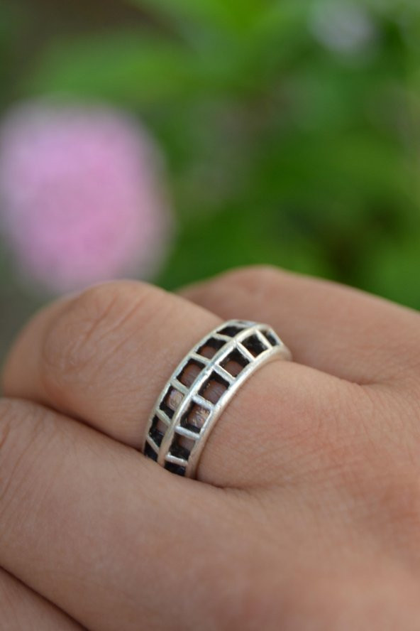 STONEAGE Antik Gümüş Bohem Unisex Ayarlanabilir Yüzük ürün görseli