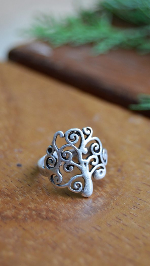 STONEAGE Ayaralanabilen Bayan Bohem Yüzük - Resim 2