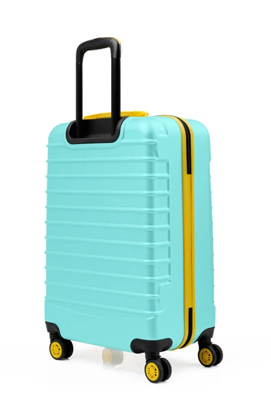 2'li Valiz Seti Orta Boy - Kabin Boy Su Yeşili 1168 - Resim 6