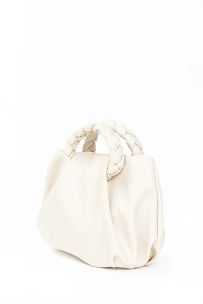 Kadın Büzgülü El Ve Omuz Çantası - Resim 2