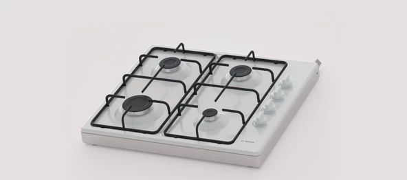 Bosch Serie 2 PBP0C2K80O Beyaz Set Üstü Ocak