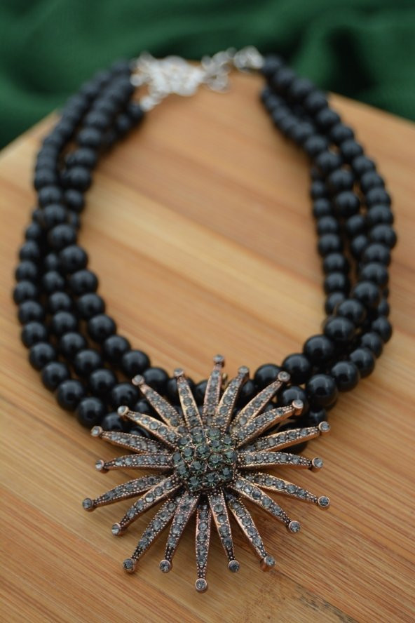 STONEAGE Bayan Güneş Kolye Özel Tasarım - 2