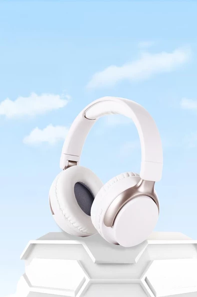 Torima HD-30 Bej Kulak Üstü Kablosuz 5.3 ANC Bluetooth Kulaklık - 5