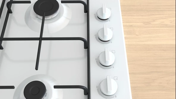 Bosch Serie 2 PBP0C2K80O Beyaz Set Üstü Ocak - 2