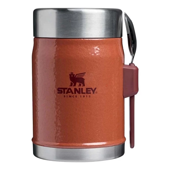 Stanley Klasik Paslanmaz Çelik Yemek Termosu Kaşıklı 0,40 LT HAMMERTONE CLAY