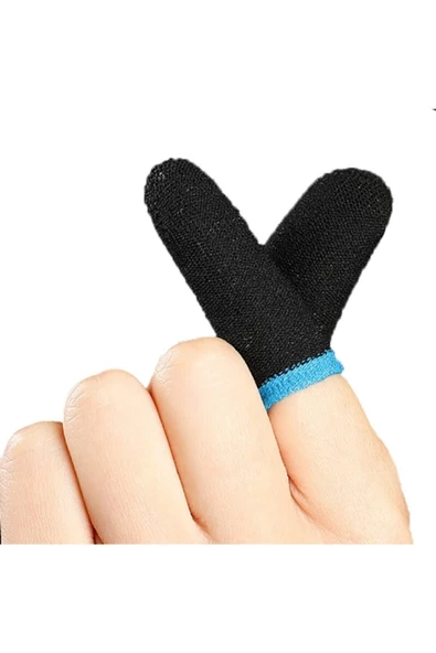 Qozie Pubg Mobile Oyun Yıkanabilir Ter Önleyici Çift Parmak Eldiven İnce Model - 8