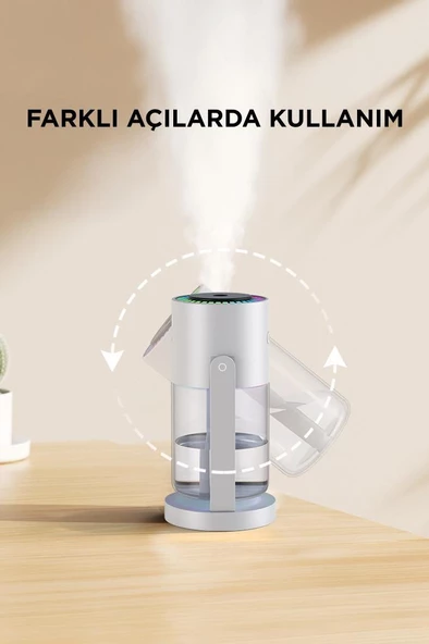 Torima CL28 Humidifier Hava Nemlendirici Yıldız Projektör Işıklı Buhar Makinesi - 4