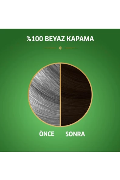Naturals Saç Boyası Koyu Kahve 3/0 - 4