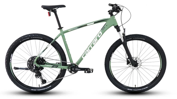 Carraro Daytona 710 HD Fren Cues 10 Vites 27,5 Jant Dağ Bisikleti Bambu Yeşili Beyaz Siyah 48 Kadro