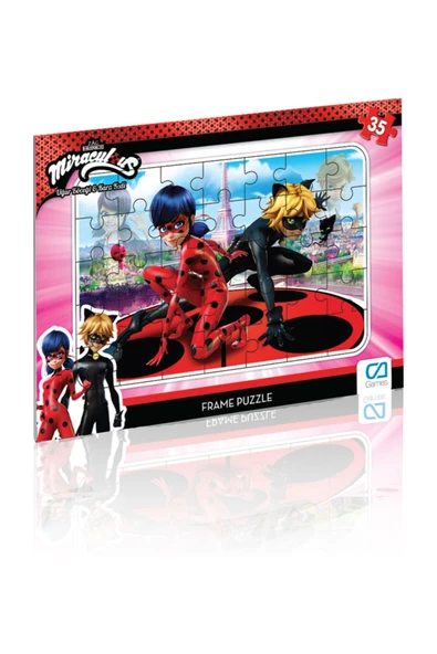 Ca Games 24X34Cm 35 Parça Puzzle, Mıraculous