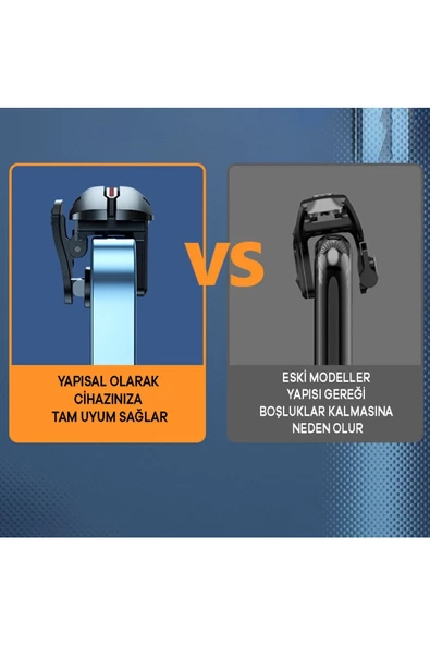 Qozie Cep Telefonu 6 Parmak Oyuncu Tetik Aksamı Pubg Mobile - 4