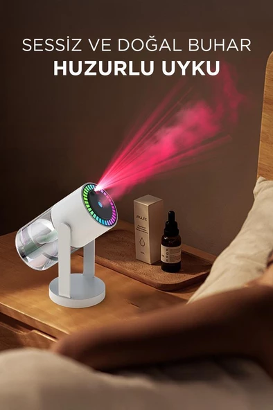 Torima CL28 Humidifier Hava Nemlendirici Yıldız Projektör Işıklı Buhar Makinesi - 2