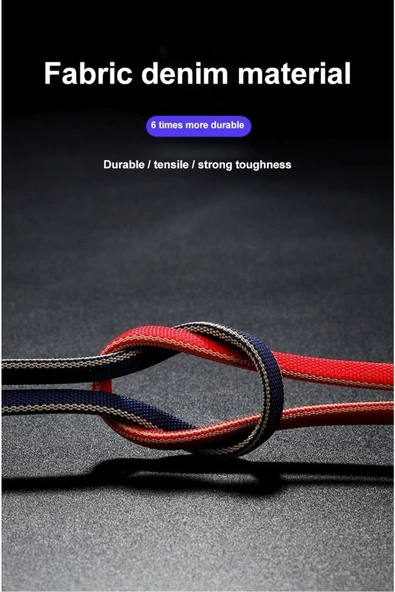 Qozie Metal Başlıklı Örgülü 1 M 3a Micro Usb Data & Hızlı Şarj Kablosu - 4