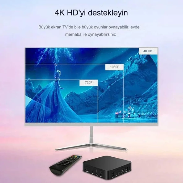 Anunnaki 4k Ultra Hd Android Tv Box Mxq Pro 2GB 16GB 5G Dört Çekirdekli Meida Player - 7